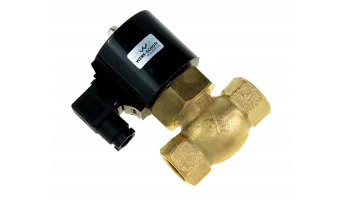 solenoide dos vías - servo pilotado (pistón) - cerrada